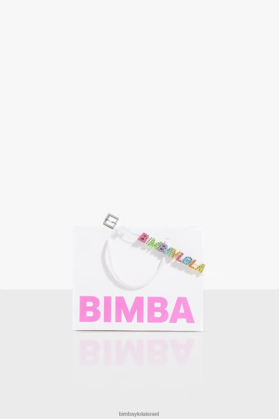 Bimba Y Lola צמיד אותיות לוגו X2J628656 אביזרים שָׁקוּף