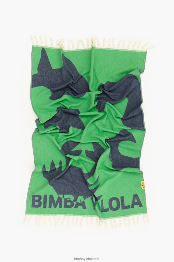 Bimba Y Lola מגבת ג'קארד X2J628891 אביזרים ירוק